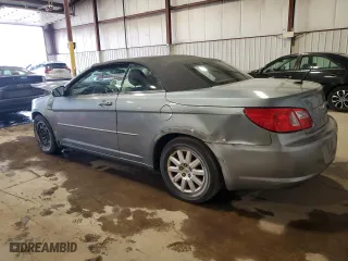 2008 Chrysler Sebring LX with VIN 1C3LC45K88N270750, listed as a Copart auction lot 52809525 with 0 mi miles and Salvage Title. Bid and sale history available at carsss.com. Image 2.