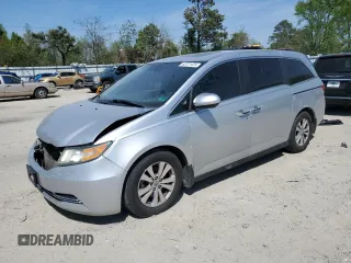 2015 Honda Odyssey with VIN 5FNRL5H66FB112090, listed as a Copart auction lot 52721475 with 120,472 mi miles and Salvage Title. Bid and sale history available at DreamBid. Image 1.
