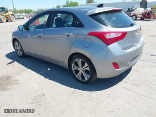 2013 Hyundai Elantra GT with VIN KMHD35LE9DU058163, listed as a IAAI auction lot 42067923 with 180,638 mi miles. Bid and sale history available at carsss.com. Image 3.