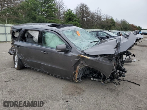 2021 Dodge Durango R/T with VIN 1C4SDJCT6MC610269, listed as a Copart auction lot 85412394 with Not provided miles and Non repairable. Bid and sale history available at DreamBid. Image 4.