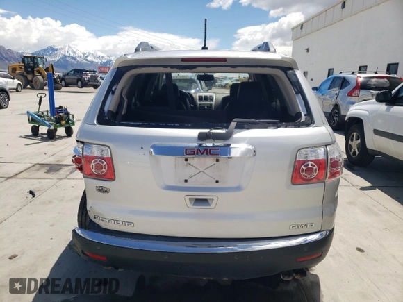 2011 GMC Acadia SLT2 with VIN 1GKKVSED2BJ249855, listed as a Copart auction lot 54042414 with 172,080 mi miles and Salvage Title. Bid and sale history available at carsss.com. Image 6.