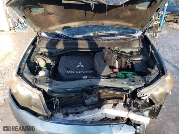 2007 Mitsubishi Outlander LS with VIN JA4MT31X67Z005015, listed as a Copart auction lot 86726154 with 203,574 mi miles and Salvage Title. Bid and sale history available at carsss.com. Image 12.