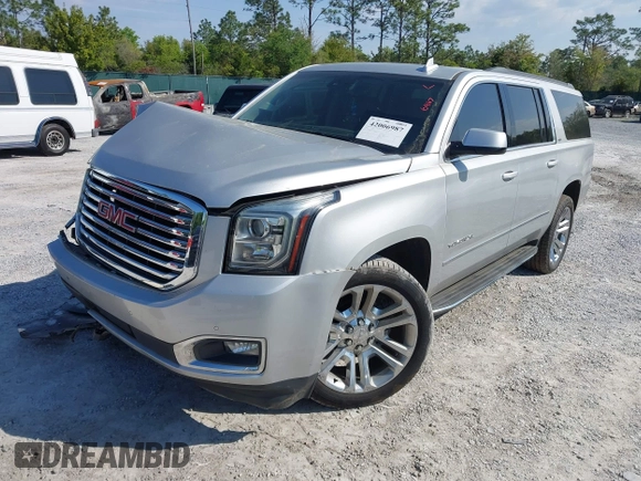 2018 GMC Yukon XL SLT with VIN 1GKS1GKC6JR113510, listed as a IAAI auction lot 42006987 with 161,389 mi miles and . Bid and sale history available at carsss.com. Image 16.