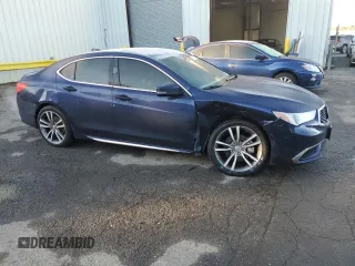 2020 Acura TLX w/Technology Pkg with VIN 19UUB2F4XLA004493, listed as a Copart auction lot 87102564 with 34,037 mi miles and Salvage Title. Bid and sale history available at carsss.com. Image 4.