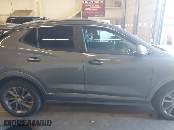 2022 Buick Encore GX Select with VIN KL4MMESLXNB117391, listed as a IAAI auction lot 41318441 with 30,563 mi miles and . Bid and sale history available at DreamBid. Image 14.