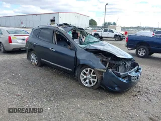2013 Nissan Rogue S with VIN JN8AS5MT1DW025013, listed as a IAAI auction lot 41260806 with Not Provided miles and . Bid and sale history available at carsss.com. Image 1.