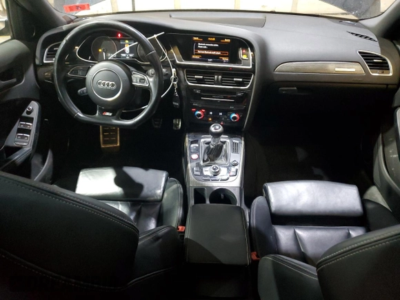 2015 Audi S4 Premium Plus with VIN WAUDGBFL0FA100965, listed as a Copart auction lot 47774185 with 112,002 mi miles and Salvage Title. Bid and sale history available at carsss.com. Image 8.