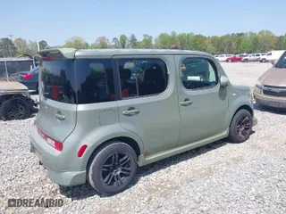 2009 Nissan Cube 1.8 SL with VIN JN8AZ28R29T116566, listed as a IAAI auction lot 41914636 with 198,790 mi miles. Bid and sale history available at carsss.com. Image 4.