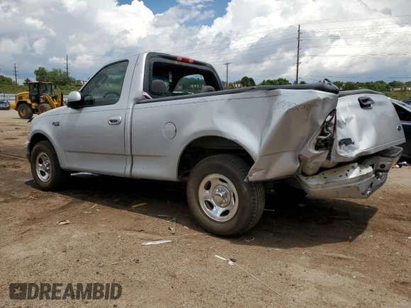 2002 Ford F-150 XL with VIN 1FTRF17242NB04340, listed as a Copart auction lot 58119345 with 218,734 mi miles and Non repairable. Bid and sale history available at DreamBid. Image 2.