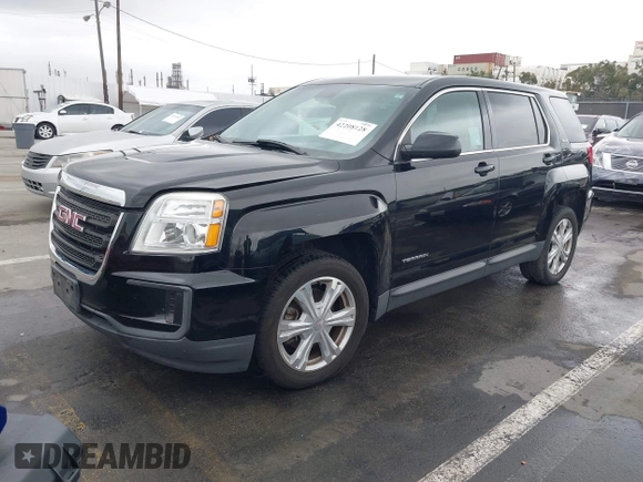 2017 GMC Terrain SLE with VIN 2GKALMEK9H6333026, listed as a IAAI auction lot 42208128 with 99,786 mi miles and . Bid and sale history available at carsss.com. Image 2.