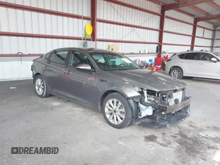 2017 Kia Optima LX with VIN 5XXGT4L38HG133201, listed as a IAAI auction lot 42485906 with 99,939 mi miles and . Bid and sale history available at DreamBid. Image 1.
