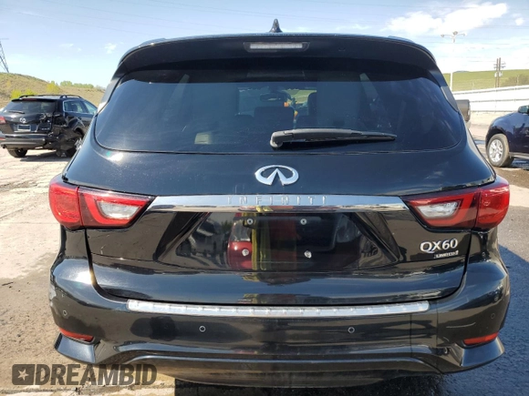 2019 Infiniti QX60 Pure z VIN 5N1DL0MM1KC510294, wystawiony jako Copart lot #56036595 z przebiegiem 73 285 mil mil oraz Szkoda całkowita • Salvage title. Historia ofert i sprzedaży dostępna na DreamBid. Obrazek 6.