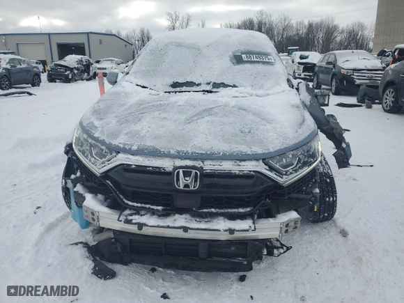 2021 Honda CR-V Special Edition with VIN 7FARW1H77ME018892, listed as a Copart auction lot 88749375 with 37,257 mi miles and Salvage Title. Bid and sale history available at carsss.com. Image 5.