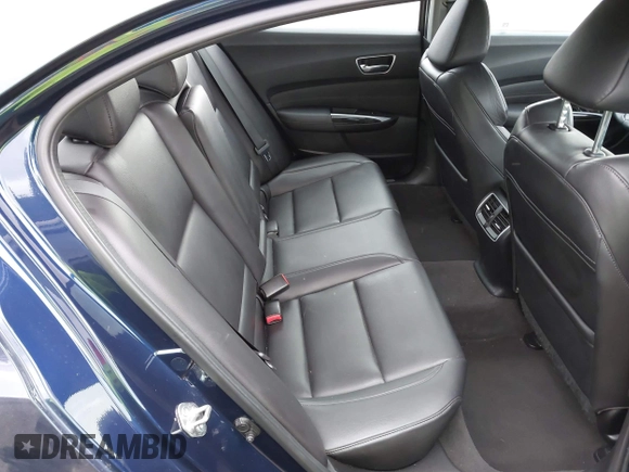 2020 Acura TLX with VIN 19UUB1F37LA011614, listed as a IAAI auction lot 41573392 with 66,575 mi miles. Bid and sale history available at carsss.com. Image 8.