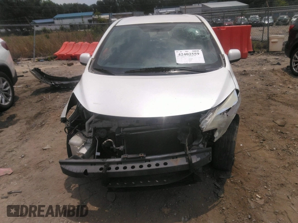 2014 Nissan Note S Plus with VIN 3N1CE2CPXEL355144, listed as a IAAI auction lot 42402559 with 166,514 mi miles and . Bid and sale history available at DreamBid. Image 12.
