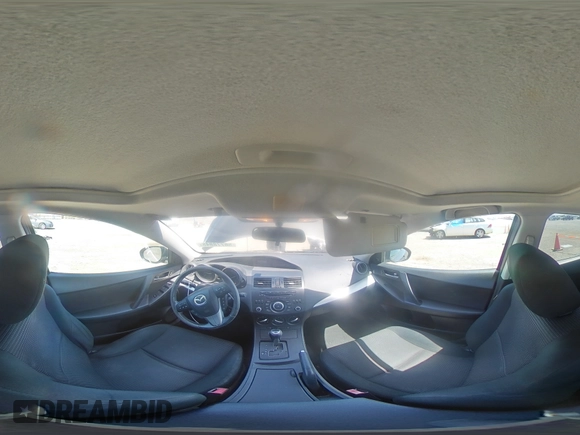 2012 Mazda 3 i Touring with VIN JM1BL1V85C1644077, listed as a Copart auction lot 56778845 with 166,714 mi miles and Salvage title. Bid and sale history available at DreamBid. Image 14.
