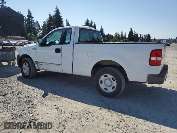 2007 Ford F-150 XL with VIN 1FTRF12217NA72946, listed as a Copart auction lot 65255485 with 120,123 mi miles and Salvage title. Bid and sale history available at DreamBid. Image 2.