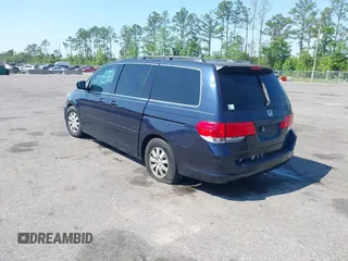 2008 Honda Odyssey EX-L with VIN 5FNRL38778B094070, listed as a IAAI auction lot 41842536 with 211,390 mi miles. Bid and sale history available at carsss.com. Image 3.