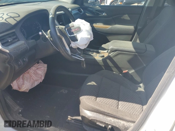 2017 GMC Acadia SLE with VIN 1GKKNSLS5HZ138518, listed as a Copart auction lot 48023935 with 0 mi miles and Salvage Title. Bid and sale history available at carsss.com. Image 7.