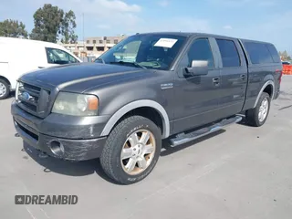 2008 Ford F-150 XLT with VIN 1FTPW14558FB43480, listed as a IAAI auction lot 42094172 with 132,866 mi miles. Bid and sale history available at carsss.com. Image 2.