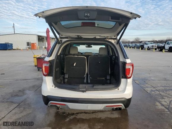 2017 Ford Explorer Platinum with VIN 1FM5K8HT1HGA06952, listed as a Copart auction lot 88350455 with 106,083 mi miles and Salvage Title. Bid and sale history available at carsss.com. Image 6.
