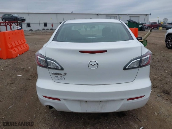 2012 Mazda Mazda3 i Sport with VIN JM1BL1UF7C1557054, listed as a IAAI auction lot 41505753 with NaN miles. Bid and sale history available at carsss.com. Image 16.