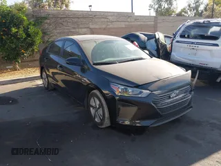 2019 Hyundai Ioniq Blue with VIN KMHC65LC4KU111267, listed as a IAAI auction lot 42513817 with 89,073 mi miles and . Bid and sale history available at DreamBid. Image 1.