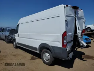 2018 Ram ProMaster Cargo with VIN 3C6URVHGXJE160330, listed as a Copart auction lot 69261504 with 41,299 mi miles and Salvage Title. Bid and sale history available at DreamBid. Image 2.