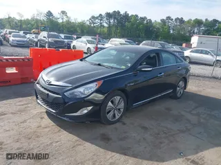 2015 Hyundai Sonata Hybrid Limited with VIN KMHEC4A44FA129122, listed as a IAAI auction lot 42098724 with 140,792 mi miles. Bid and sale history available at carsss.com. Image 17.