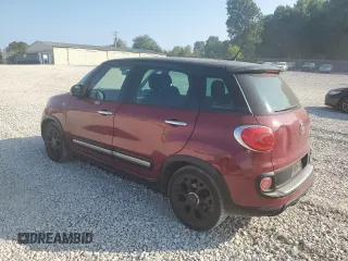 2015 FIAT 500L Urbana Trekking with VIN ZFBCFADH5FZ032273, listed as a Copart auction lot 67446984 with 107,860 mi miles and Salvage Title. Bid and sale history available at carsss.com. Image 2.