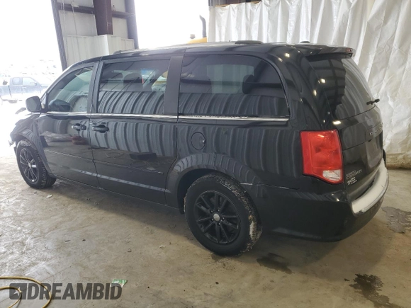 2017 Dodge Grand Caravan SXT with VIN 2C4RDGCG2HR857161, listed as a Copart auction lot 45929385 with 117,972 mi miles and Salvage Title. Bid and sale history available at DreamBid. Image 2.