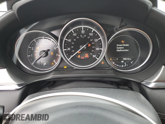 2020 Mazda 6 Sport with VIN JM1GL1UM3L1516442, listed as a Copart auction lot 43946845 with 78,616 mi miles and Salvage Title. Bid and sale history available at DreamBid. Image 9.