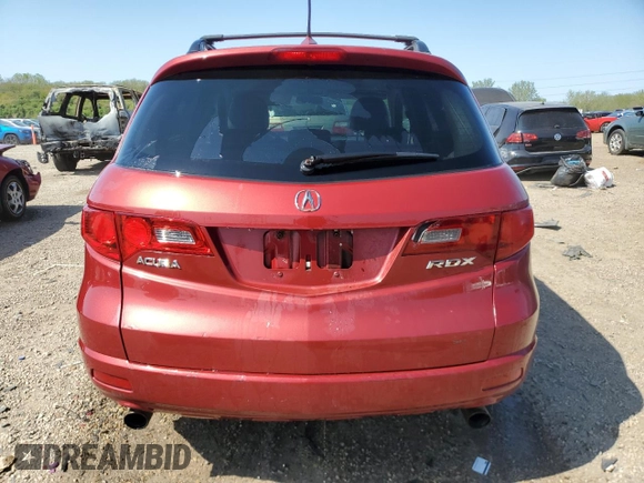 2007 Acura RDX Technology with VIN 5J8TB18507A014855, listed as a Copart auction lot 55836505 with 225,058 mi miles and Salvage title. Bid and sale history available at DreamBid. Image 6.