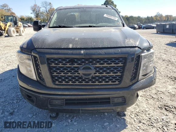 2019 Nissan Titan XD SV with VIN 1N6BA1F43KN513851, listed as a Copart auction lot 76808734 with 115,824 mi miles and Salvage Title. Bid and sale history available at carsss.com. Image 5.