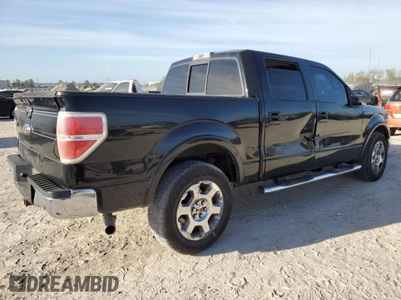 2009 Ford F-150 XL with VIN 1FTPW12V79FA10854, listed as a Copart auction lot 48984995 with 249,424 mi miles and Salvage Title. Bid and sale history available at carsss.com. Image 3.