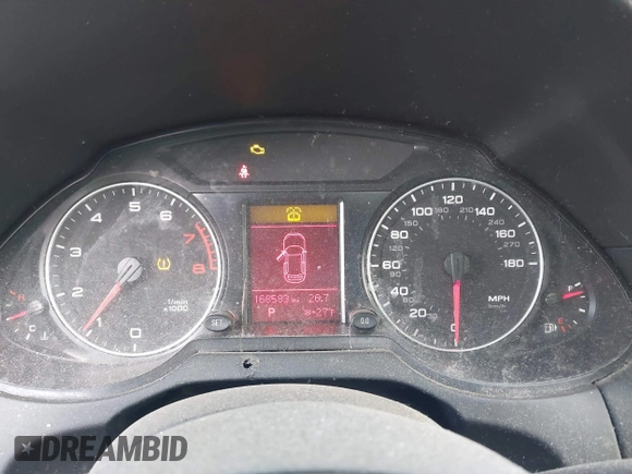 2009 Audi Q5 Premium Plus with VIN WA1KK78R99A020764, listed as a IAAI auction lot 41280564 with 168,583 mi miles and . Bid and sale history available at DreamBid. Image 7.