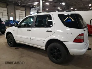 2001 Mercedes-Benz M 320/430/500 with VIN 4JGAB72E51A222489, listed as a Copart auction lot 51674925 with 226,108 mi miles and Clean title. Bid and sale history available at DreamBid. Image 2.