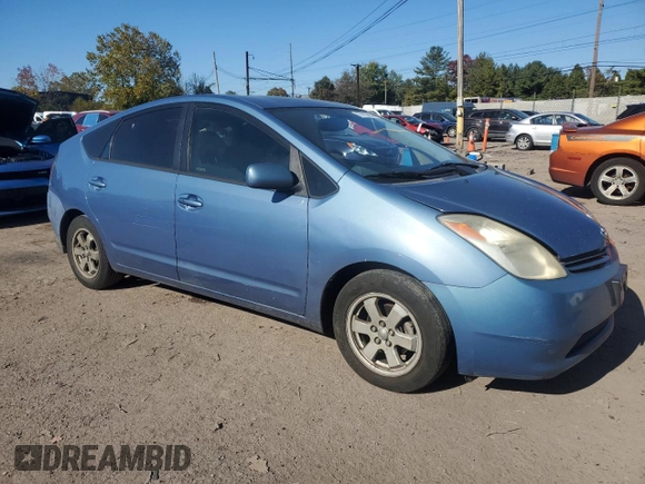 2005 Toyota Prius with VIN JTDKB22U050124307, listed as a Copart auction lot 75723884 with 221,220 mi miles and Salvage Title. Bid and sale history available at carsss.com. Image 4.
