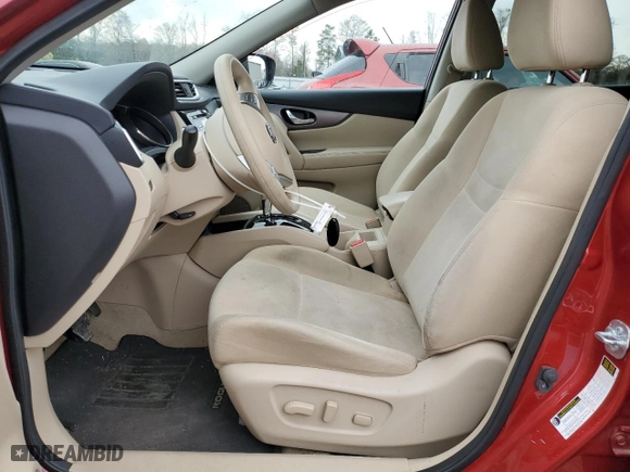 2015 Nissan Rogue S with VIN KNMAT2MT8FP557489, listed as a Copart auction lot 50289345 with 81,364 mi miles and Salvage Title. Bid and sale history available at carsss.com. Image 7.