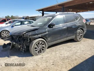 2016 Nissan Rogue SL with VIN 5N1AT2MT5GC867569, listed as a Copart auction lot 47265265 with 101,501 mi miles and Salvage Title. Bid and sale history available at carsss.com. Image 1.