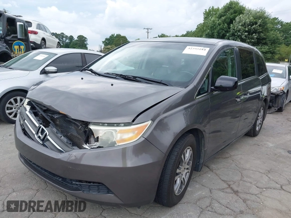 2011 Honda Odyssey EX-L с VIN 5FNRL5H61BB104540, выставлен на аукционе IAAI как лот 42395184 с пробегом 204 606 миль миль и . История ставок и продаж доступна на DreamBid. Изображение 17.