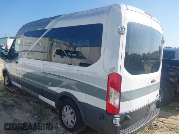 2017 Ford Transit Passenger XL with VIN 1FBZX2CM7HKB08794, listed as a IAAI auction lot 42312072 with 42,676 mi miles and . Bid and sale history available at DreamBid. Image 3.