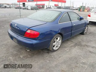 2001 Acura CL Type S with VIN 19UYA42611A036480, listed as a IAAI auction lot 41605706 with 1 mi miles. Bid and sale history available at carsss.com. Image 4.