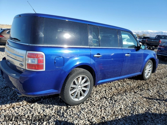 2013 Ford Flex Limited with VIN 2FMHK6D83DBD14113, listed as a Copart auction lot 79739814 with 137,976 mi miles and Salvage Title. Bid and sale history available at carsss.com. Image 3.