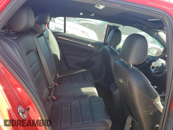 2017 Volkswagen Golf GTI Autobahn with VIN 3VW547AU8HM019793, listed as a Copart auction lot 70864714 with 87,697 mi miles and Salvage Title. Bid and sale history available at carsss.com. Image 10.