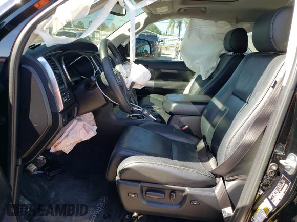 2018 Toyota Sequoia SR5 with VIN 5TDBY5G15JS164159, listed as a Copart auction lot 75561373 with 37,928 mi miles. Bid and sale history available at carsss.com. Image 7.