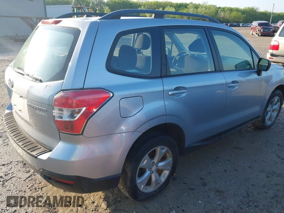 2015 Subaru Forester 2.5i with VIN JF2SJABC1FH475610, listed as a IAAI auction lot 42170226 with 130,731 mi miles. Bid and sale history available at carsss.com. Image 4.