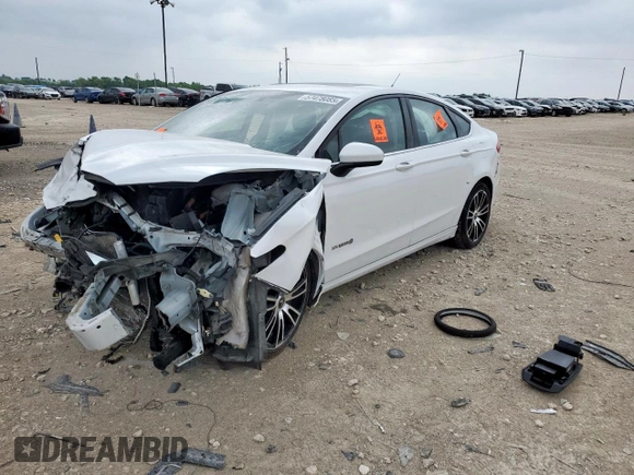 2017 Ford Fusion Hybrid SE with VIN 3FA6P0LU0HR315189, listed as a Copart auction lot 57478085 with Not provided miles and Salvage title. Bid and sale history available at DreamBid. Image 1.