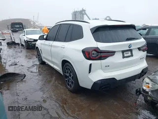 2023 BMW X3 M40i with VIN 5UX83DP07P9S24703, listed as a IAAI auction lot 41546870 with 27,127 mi miles and . Bid and sale history available at DreamBid. Image 3.