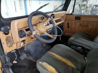 1995 Jeep Wrangler Sahara with VIN 1J4FY49S1SP256179, listed as a Copart auction lot 61137334 with 187,391 mi miles and Salvage Title. Bid and sale history available at carsss.com. Image 8.